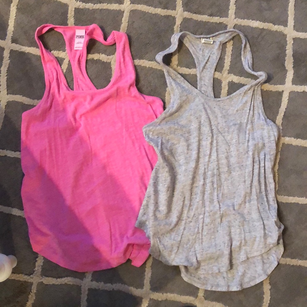 PINK tank tops